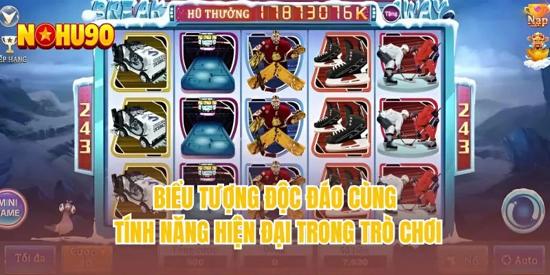 Biểu tượng độc đáo cùng tính năng hiện đại trong trò chơi